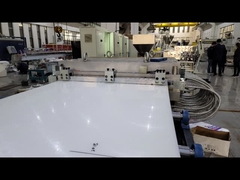 PET PP POM بورډ پلیک شیټ واحد پیچ اکستروژن ماشین ضخامت 25mm