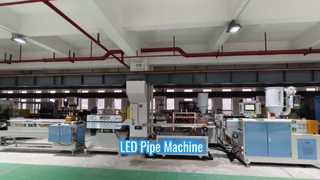 چراغ های LED دستگاه اکستروژن لوله دیفیوزر کامپیوتر