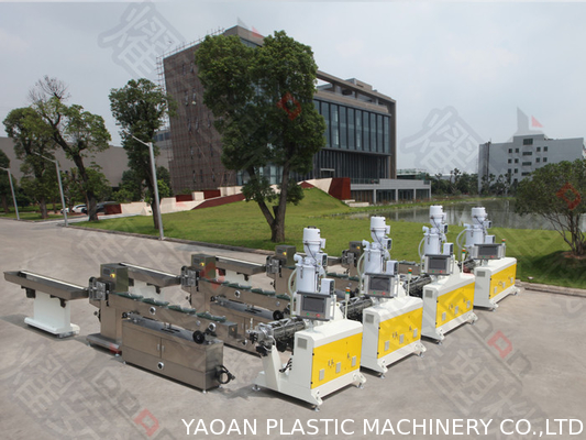 PVC خطی اکستروژن خط لوله راه راه پزشکی، ماشین آلات تولید لوله های پلاستیکی