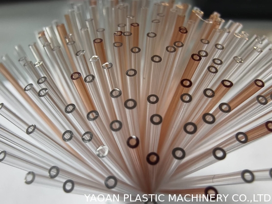 دستگاه اکستروژن کاه کوچک لوله موی PP PC PETG PCTG