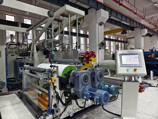 دستگاه پوشش لمینیت اکستروژن پارچه نبافته اتوماتیک