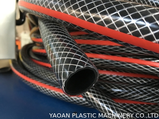 ماشین اکستروژن شیلنگ پی وی سی باغی / خط تولید شیلنگ تقویت شده با فیبر PVC